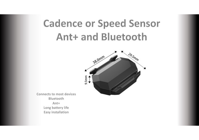 CADENCE & SPEED Bluetooth Sensor
