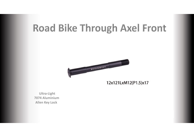 FRAME (Through Axle FRONT) ( 12 x 121L x M 12 ( Pl.5 )
