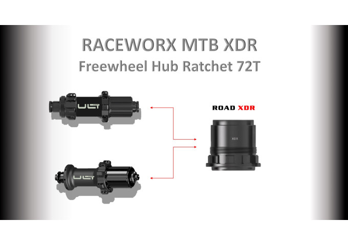 Hub Replacement XDR Freewheel 72T Ratchet